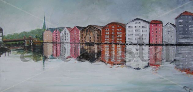 Reflejos en Trondheim