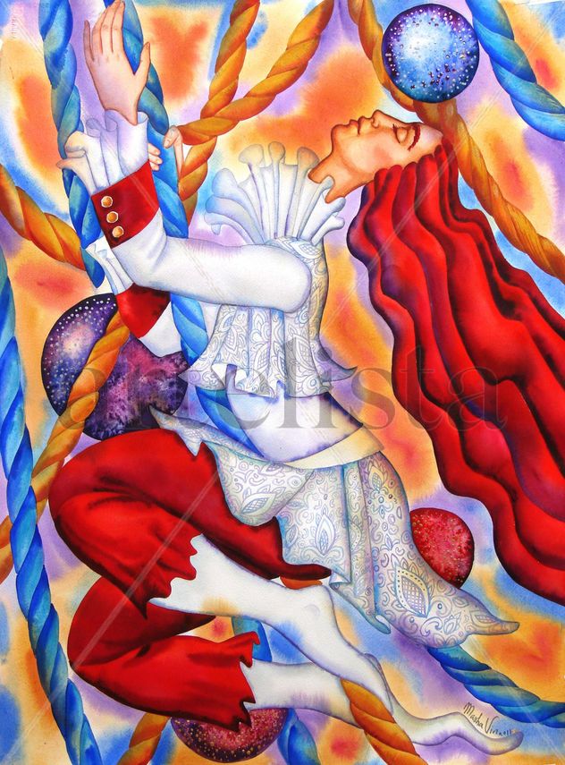 La dama del rojo