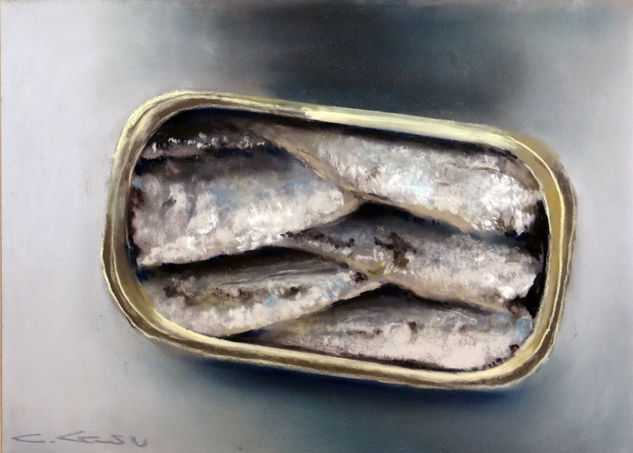 Sardinas Pastel Papel Bodegones