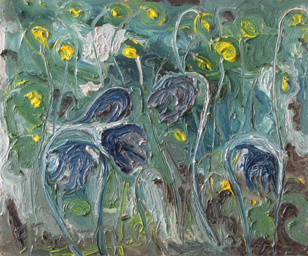 The Wild Purple Flowers