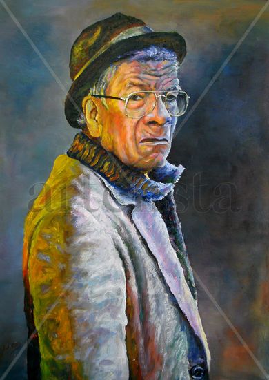 PERSONAJE Oil Canvas Portrait