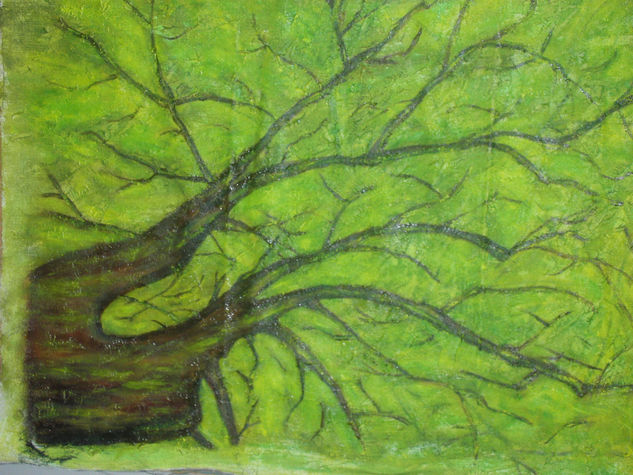 Árbol para recordar Oil Canvas Landscaping