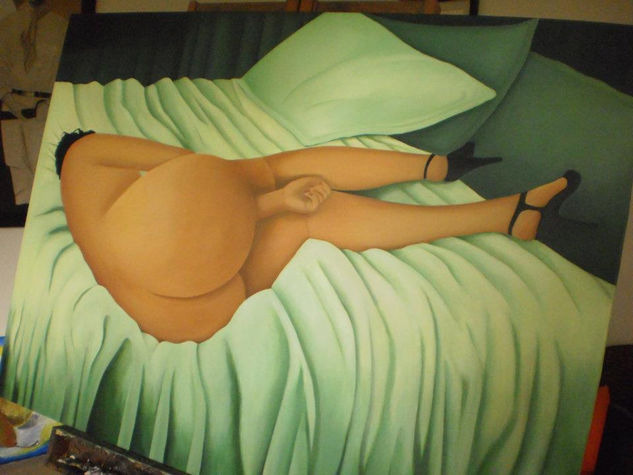 La señora del patròn Oil Canvas Nude Paintings