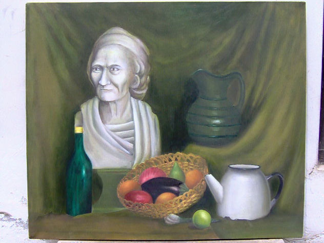 Bodegon en ambiente verde