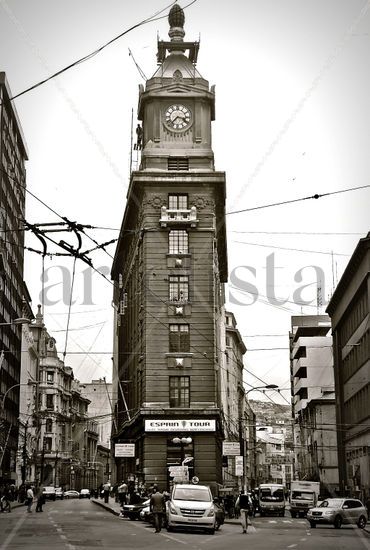 Calles de Chile Viajes Blanco y Negro (Digital)