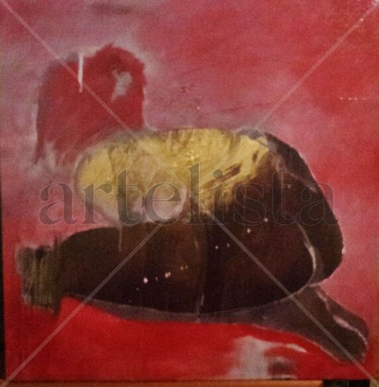 woman en roses Industrial Canvas Nude Paintings