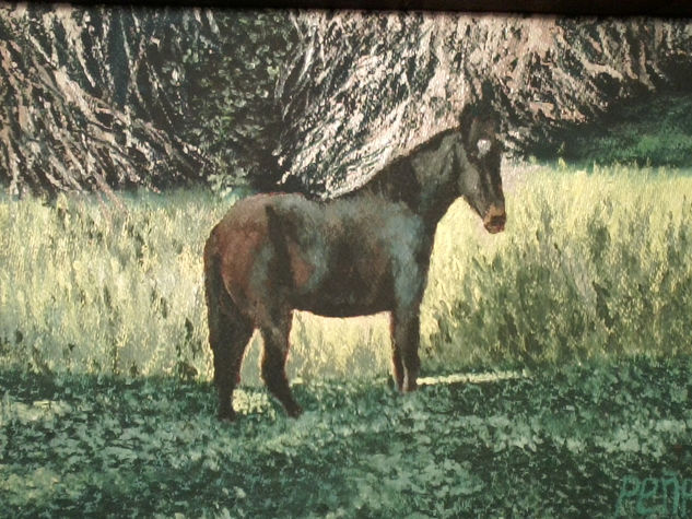 El Solitario Oil Panel Animals