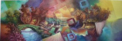 Paisaje abstraido