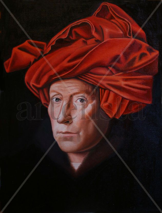 Hombre con turbante de Jan Van Eyck