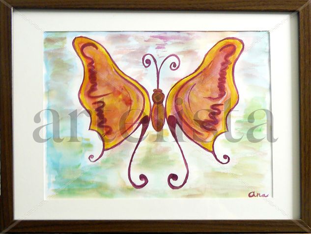 Mariposa 3 Watercolour Paper Animals