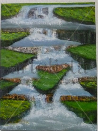 Amazona Oil Canvas Landscaping