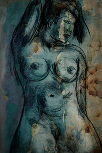 Desnudo azul