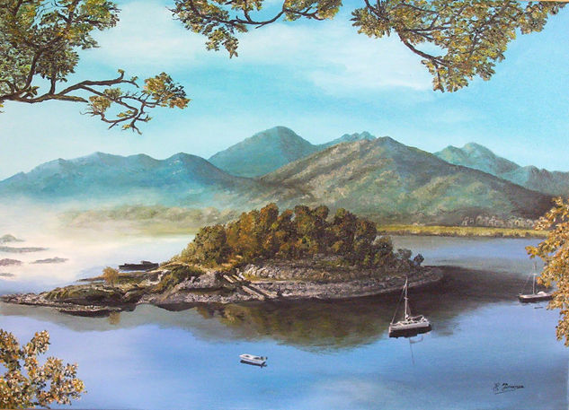 Escocia Oil Canvas Landscaping