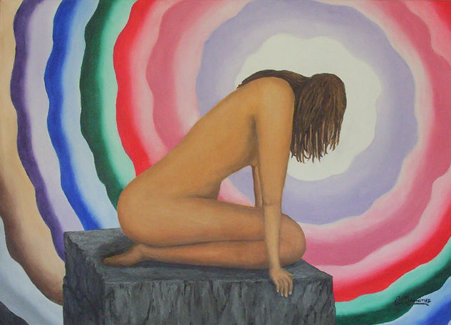 Sin título Oil Canvas Nude Paintings