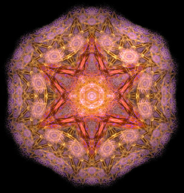 mandala de pelo