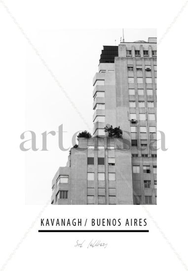 EDIFICIO KAVANAGH Architecture and Interiorism Black and White (Digital)