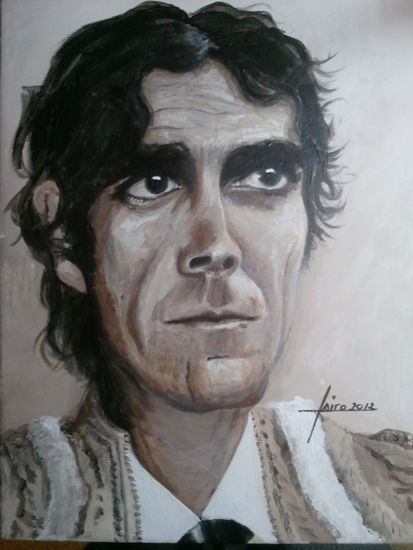 jose tomas torero Acrílico Lienzo Retrato