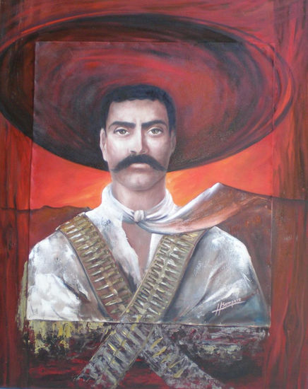 ZAPATA Oil Canvas Portrait