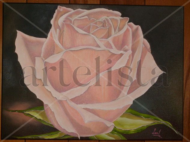 ROSA Oil Canvas Floral Painting