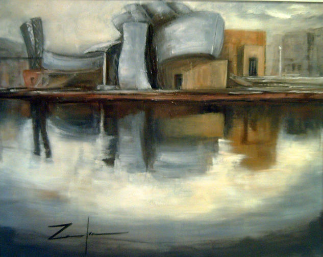 GUGGENHEIM  (OTRA VISTA) Oil Canvas Landscaping