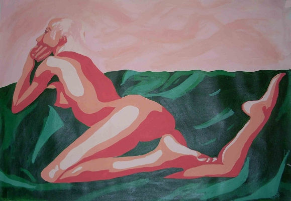 Mulher Acrylic Canvas Nude Paintings