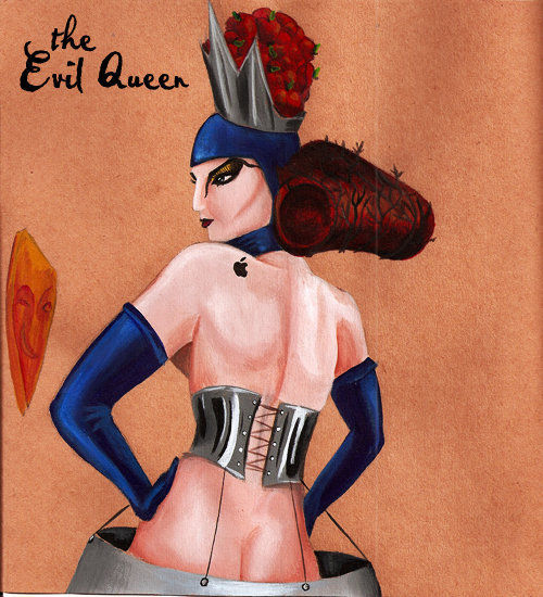 The Evil Queen Acrylic Card Others