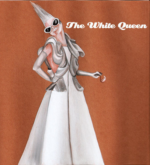 The White Queen Acrylic Card Others