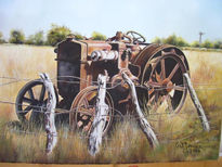 Tractor antiguo