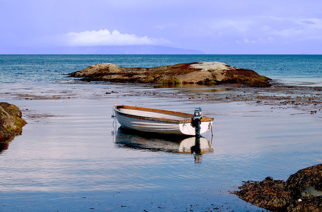 In Harbour at Murlough Bay Nature Color (Digital)