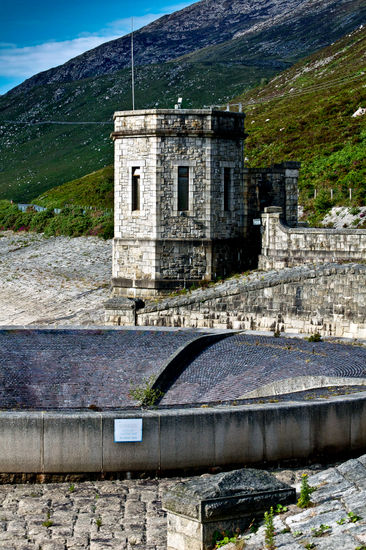 Silent Valley in the Mournes Architecture and Interiorism Black and White (Digital)