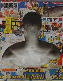 Decollage I Card Nude