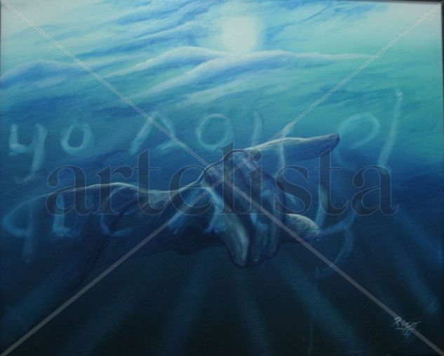 YO SOY EL QUE SOY Oil Canvas Marine Painting