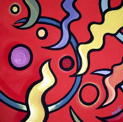 Abstracto alegre