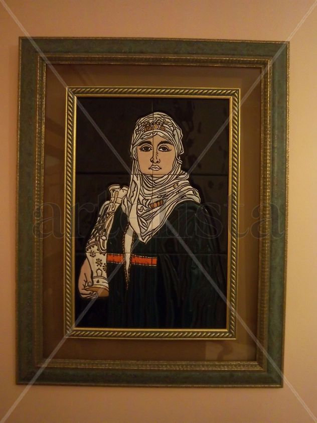 Alhambra de Granada. Retrato de la favorita Lindaraja.