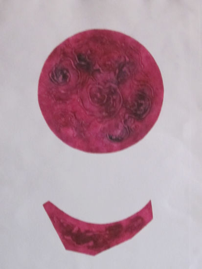 luna roja Monoprint