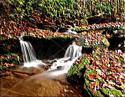 Cascadas en relieve 2