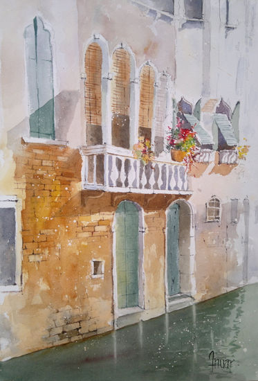 Venecia Watercolour Paper Marine Painting