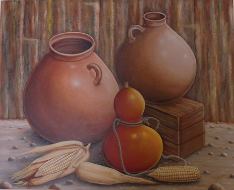 Jarrones y Mazorcas