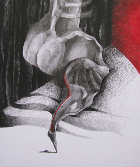 "Apariencias" Charcoal