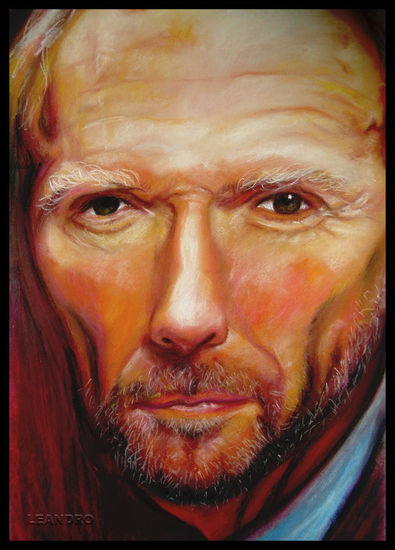 Clint Pastel Papel Retrato