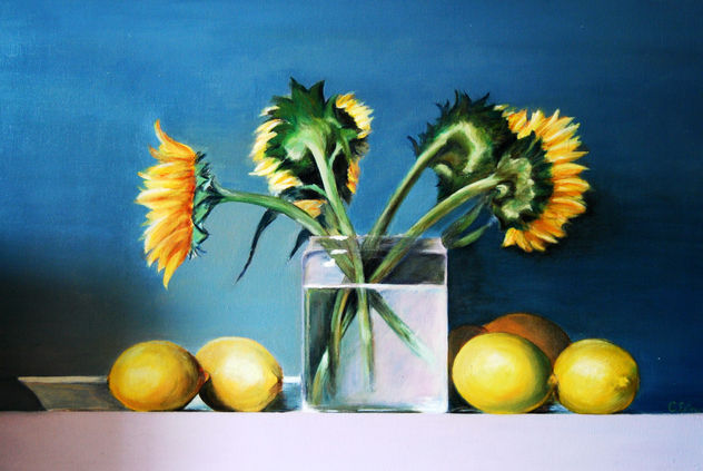BODEGON DE GIRASOLES