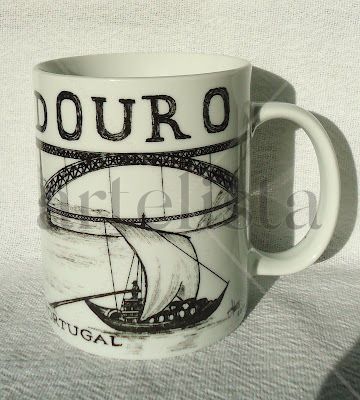 Porcelana nº 1 - «DOURO - PORTUGAL»