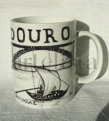 Porcelana nº 1 - «DOURO - PORTUGAL» 