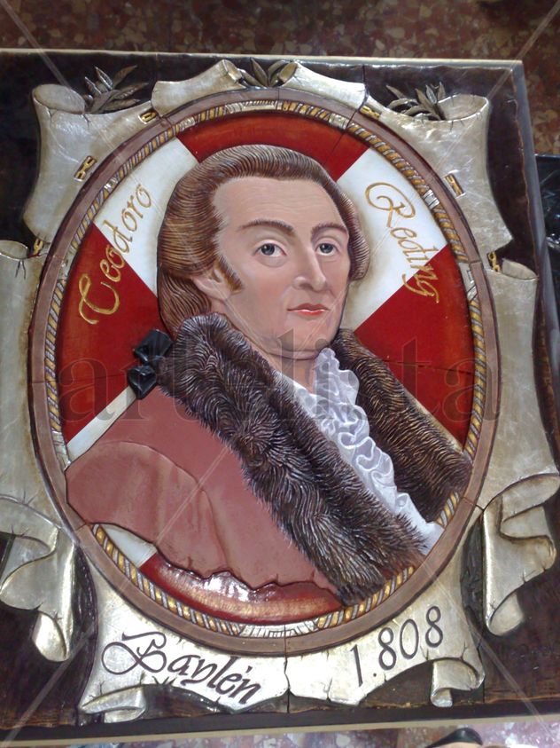 Retrato General Reding. Batalla de Bailén 1808