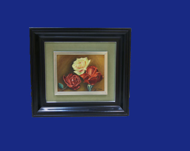 rosas Oil Canvas Floral Painting