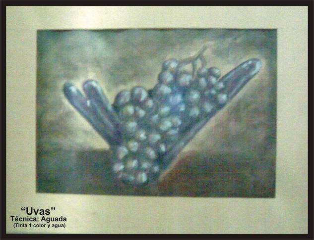 uvas Watercolour Paper Still Life Paintings