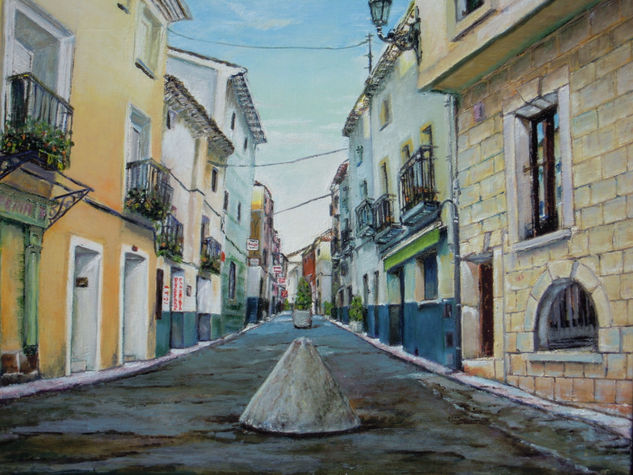 El silencio habla Oil Canvas Landscaping