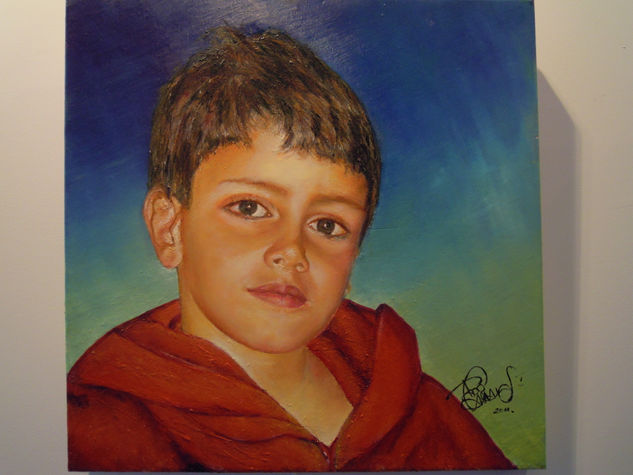 IÑAKI Oil Canvas Portrait