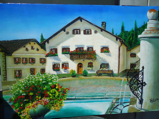 Un lugar para Eduardo Oil Canvas Landscaping