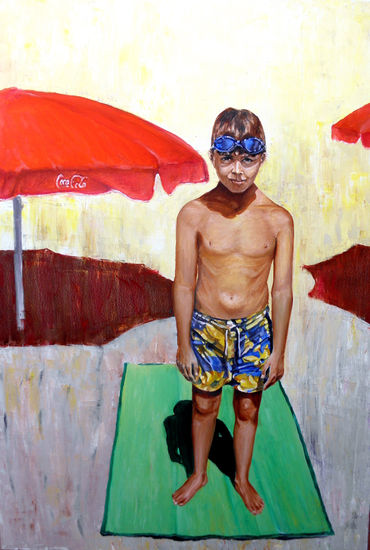 la alfombra mágica Oil Canvas Figure Painting